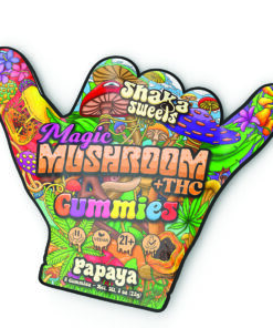 Papaya mushroom gummies