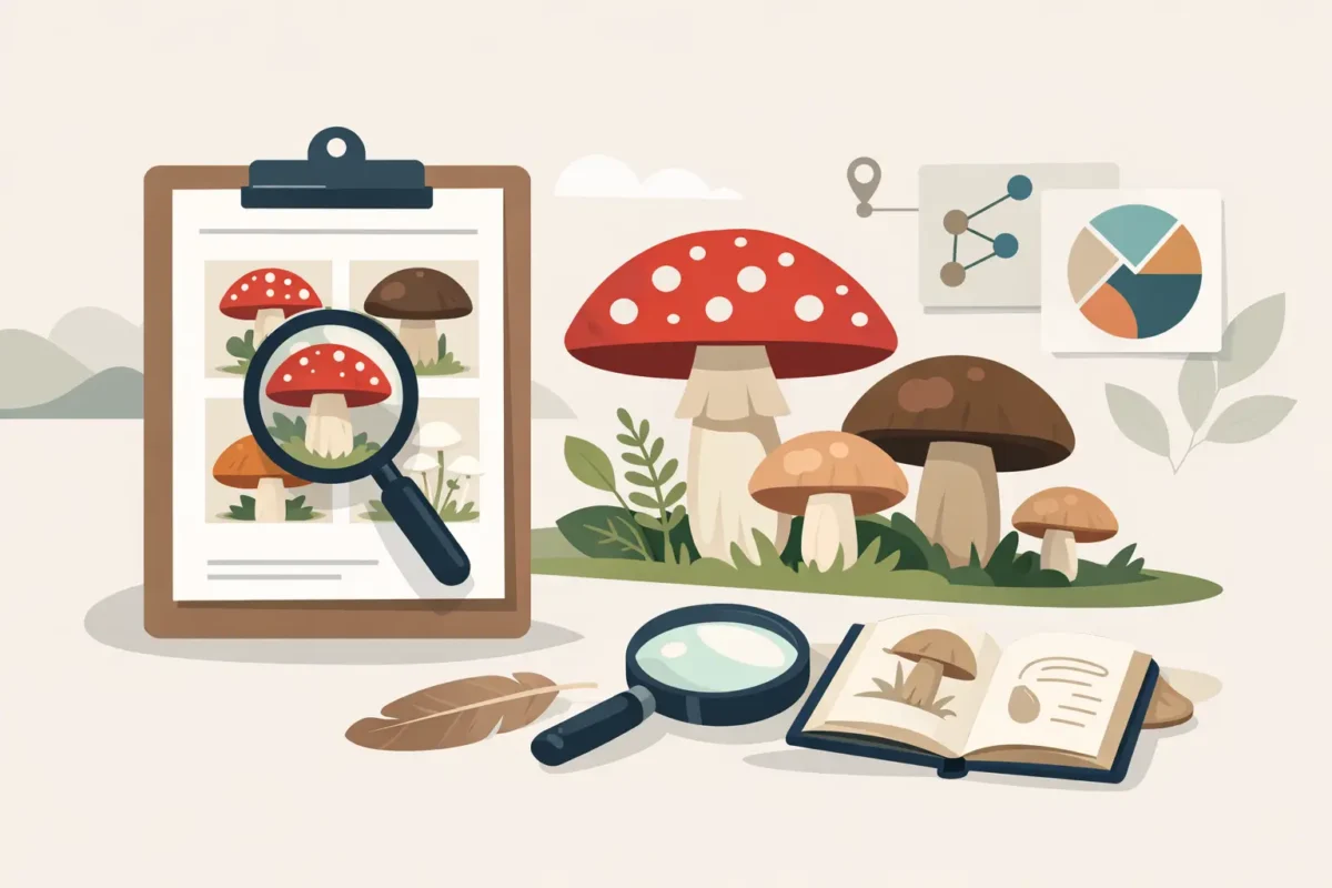 Mushroom Taxonomy Identification Guide for Beginners